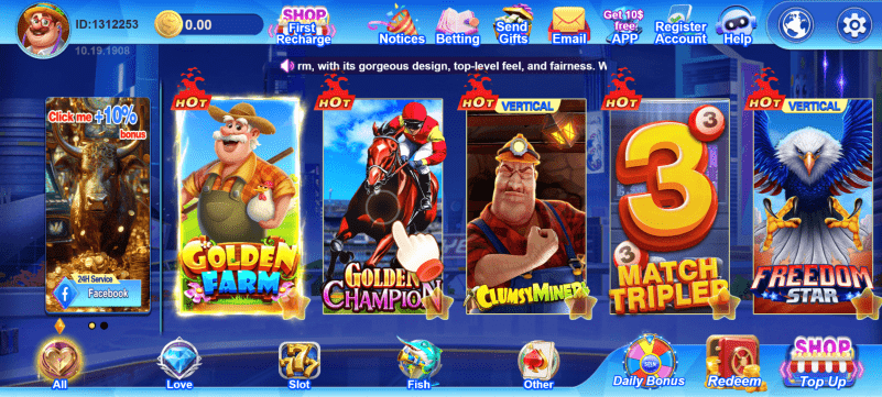 Cash Gold Fish Casino Android Screenshot 2