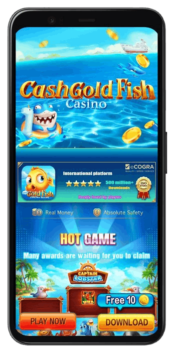 Cash Gold Fish Casino Mobile App